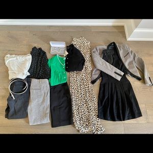 Bundle of business casual/preppy outfits SZ SM